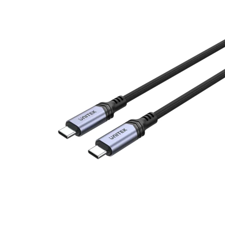 Unitek 240W USB C to USB C charging cable front view