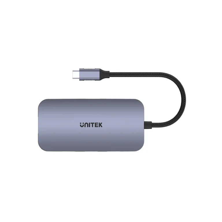 Unitek D1071A USB C Hub 9 in 1 HDMI RJ45 100W PD