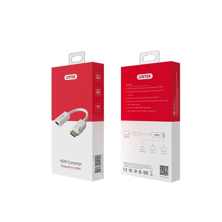 Unitek DisplayPort to HDMI 1.4 Adapter 4K 30Hz