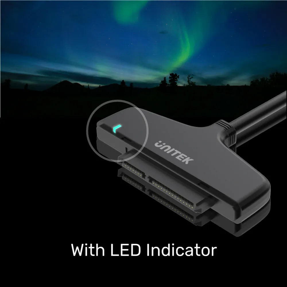 UNITEK Y-1096 SmartLink Manta USB 3.0 to 2.5-inch SATA III Adapter