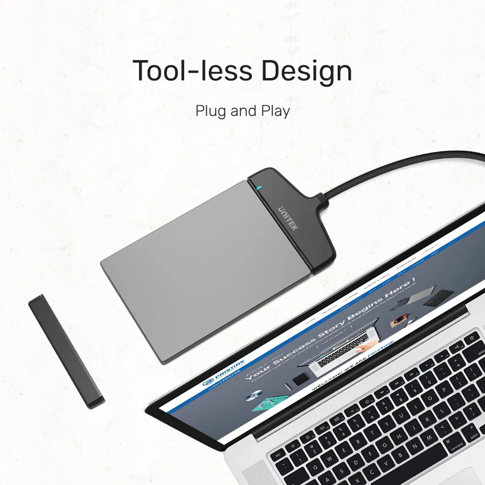 UNITEK Y-1096 SmartLink Manta USB 3.0 to 2.5-inch SATA III Adapter
