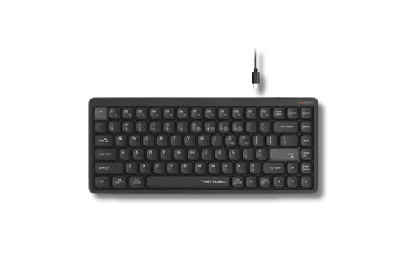 A4Tech FBX53C Wireless Keyboard Bluetooth Multi-Pairing with Quiet Keys and Scissor Switch