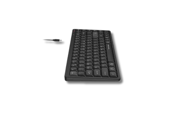 A4Tech FBX53C Wireless Keyboard Bluetooth Multi-Pairing with Quiet Keys and Scissor Switch