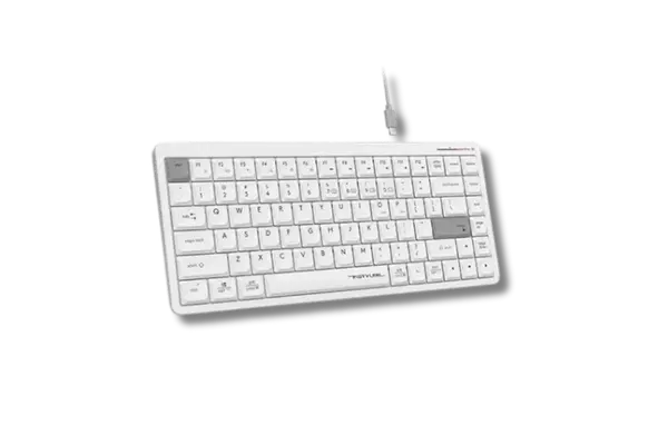 A4Tech FBX53C Wireless Keyboard Bluetooth Multi-Pairing with Quiet Keys and Scissor Switch