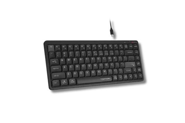 A4Tech FBX53C Wireless Keyboard Bluetooth Multi-Pairing with Quiet Keys and Scissor Switch