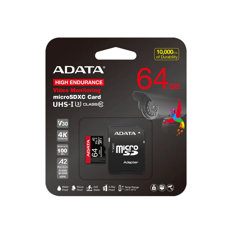 ADATA High Endurance microSDXC UHS I