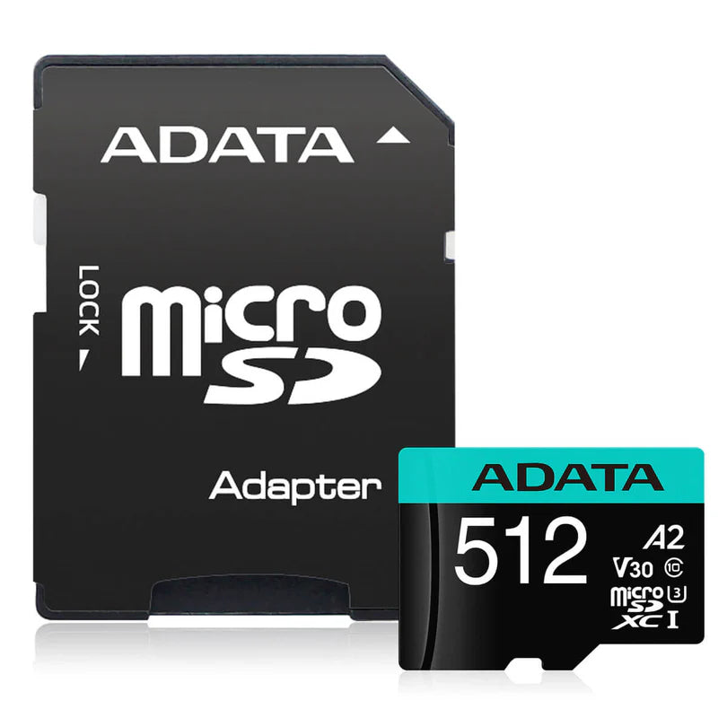 ADATA Premier Pro microSDXC UHS I Memory Card SD 6.0 Adapter Included