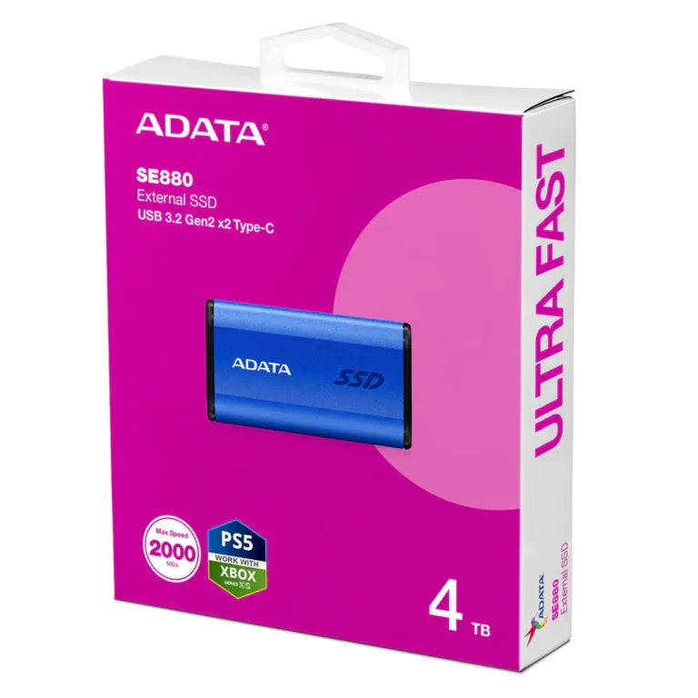 ADATA SE880 External SSD 2000MB/s