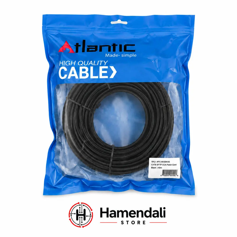 Atlantic CAT6 S/FTP CCA Ethernet Patch Cable