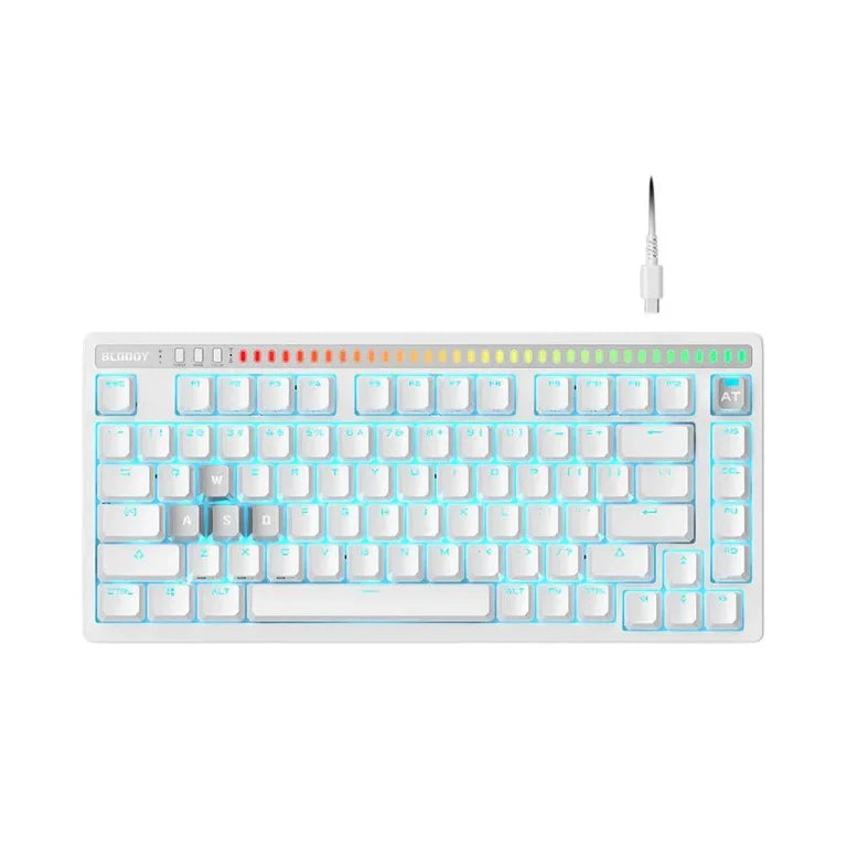 Bloody AT75 Alpha Optical Switch Wired Gaming Keyboard 75%