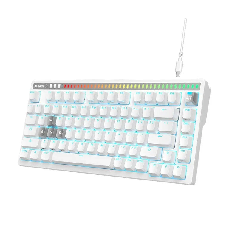 Bloody AT75 Alpha Optical Switch Wired Gaming Keyboard 75%
