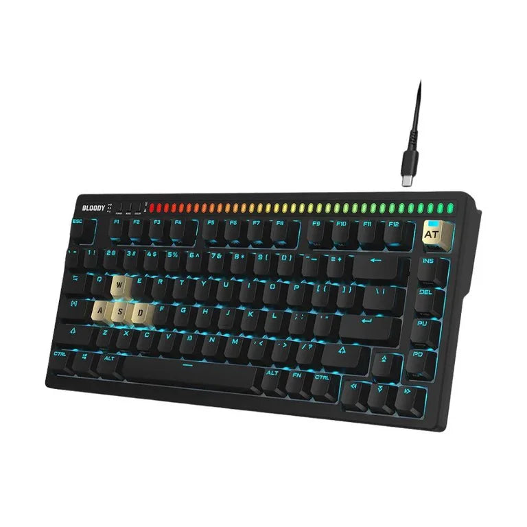 Bloody AT75 Alpha Optical Switch Wired Gaming Keyboard 75%