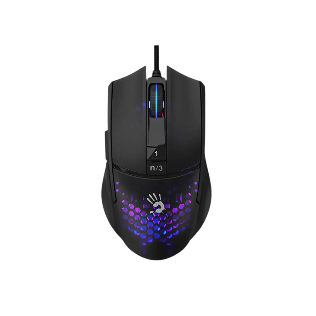 Bloody L65 Max Honeycomb Lightweight Wired Gaming Mouse