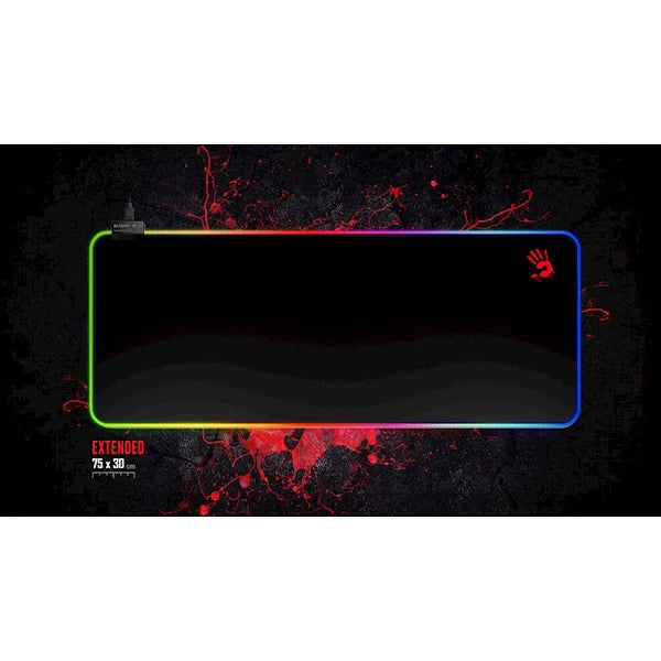 Bloody MP-75N Extended Roll-Up Fabric RGB Gaming Mouse Pad