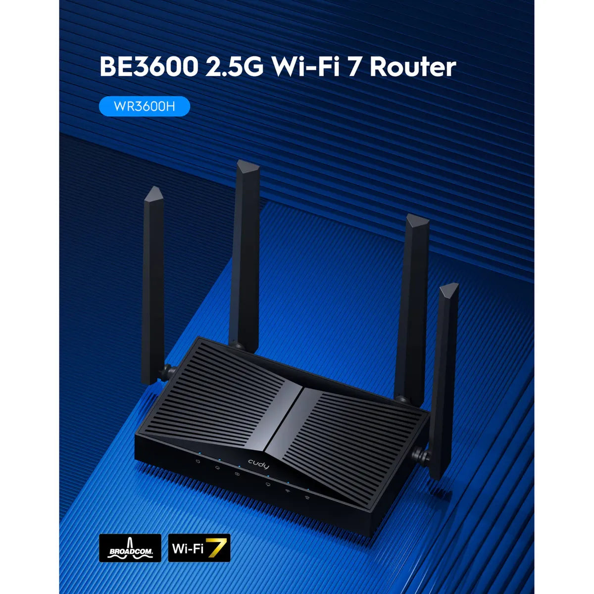 Cudy WR3600H BE3600 Dual-Band Wi-Fi 7 Router