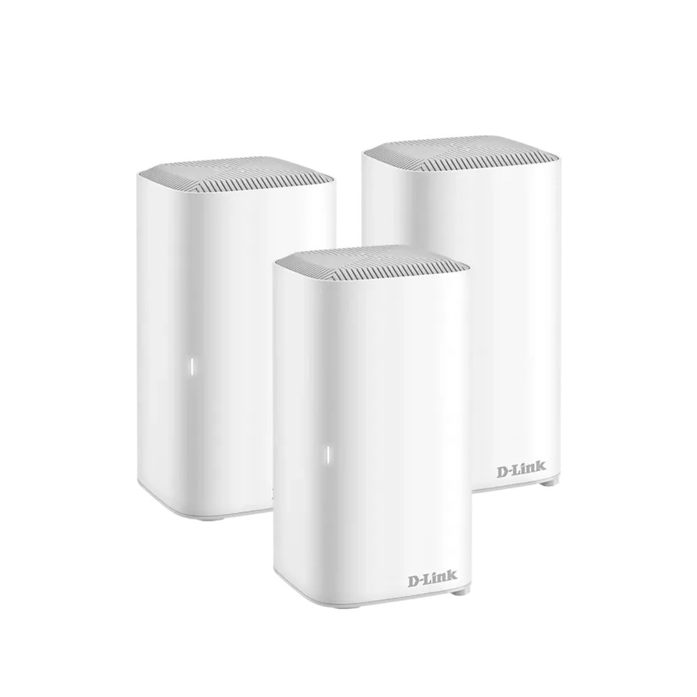 D-Link COVR-X1873 AX1800 Dual Band Seamless Mesh Wi-Fi 6 System 3-Pack