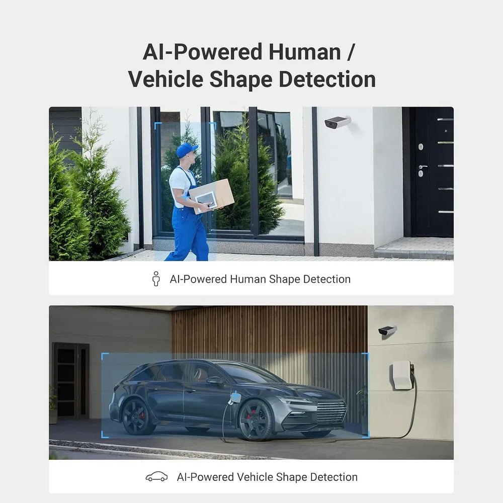 EZVIZ CB5 4K 8MP Solar-Powered Wi-Fi 6 Outdoor Security Camera