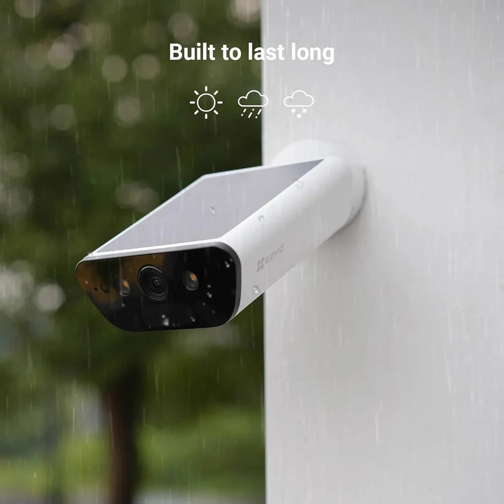 EZVIZ CB5 4K 8MP Solar-Powered Wi-Fi 6 Outdoor Security Camera