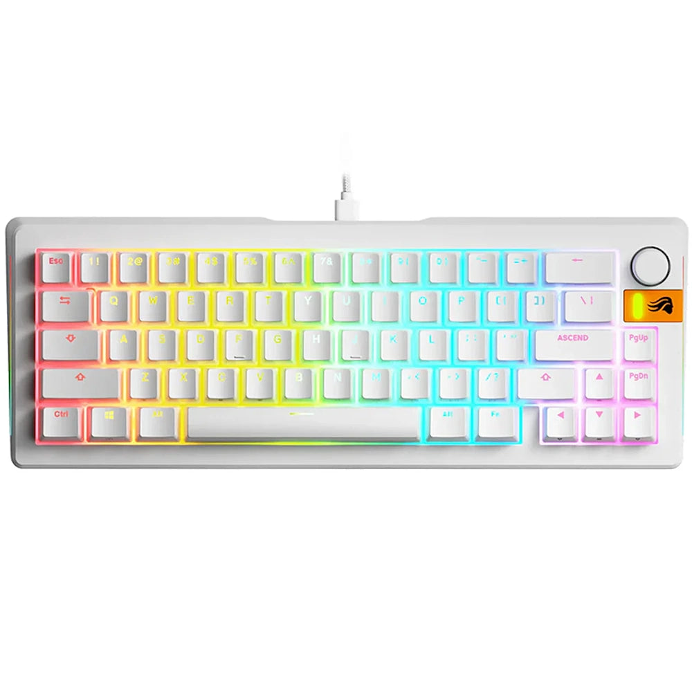 Glorious GMMK 3 HE 65% Prebuilt Mechanical Gaming Keyboard