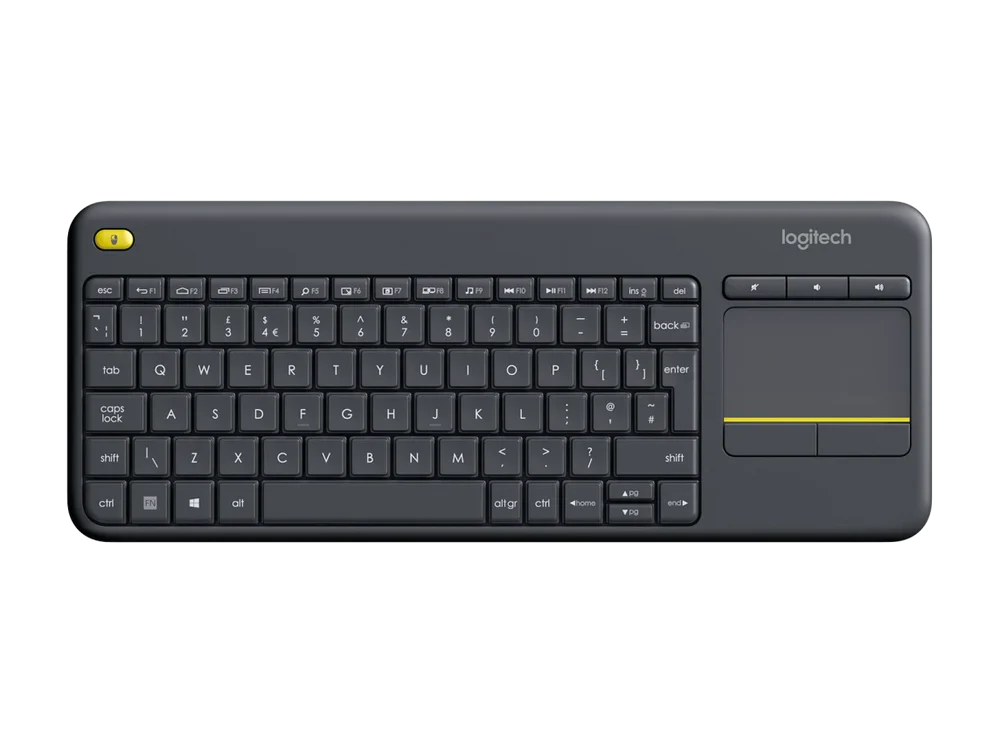 Logitech K400 Plus Wireless Touch Keyboard