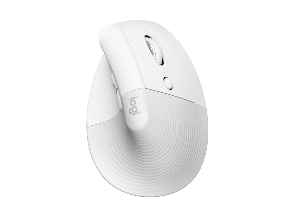 Logitech Lift Vertical Ergonomic Wireless + Bluetooth Mouse