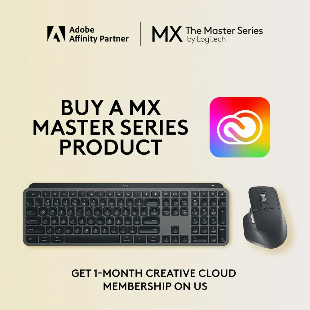 Logitech MX Keys S Combo Wireless Keyboard & Mouse