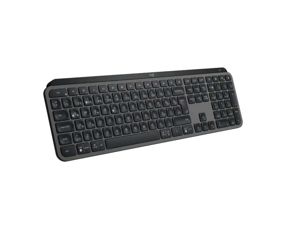 Logitech MX Keys S Wireless and Bluetooth Keyboard Backlit Rechargeable