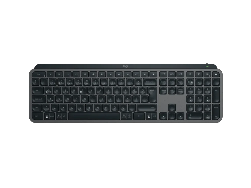 Logitech MX Keys S Wireless and Bluetooth Keyboard Backlit Rechargeable