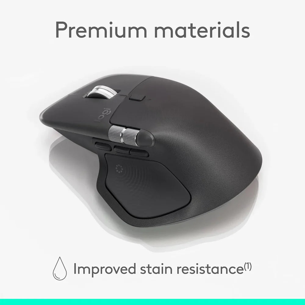 Logitech MX Master 4 for Business Wireless and Bluetooth Mouse Rechargeable