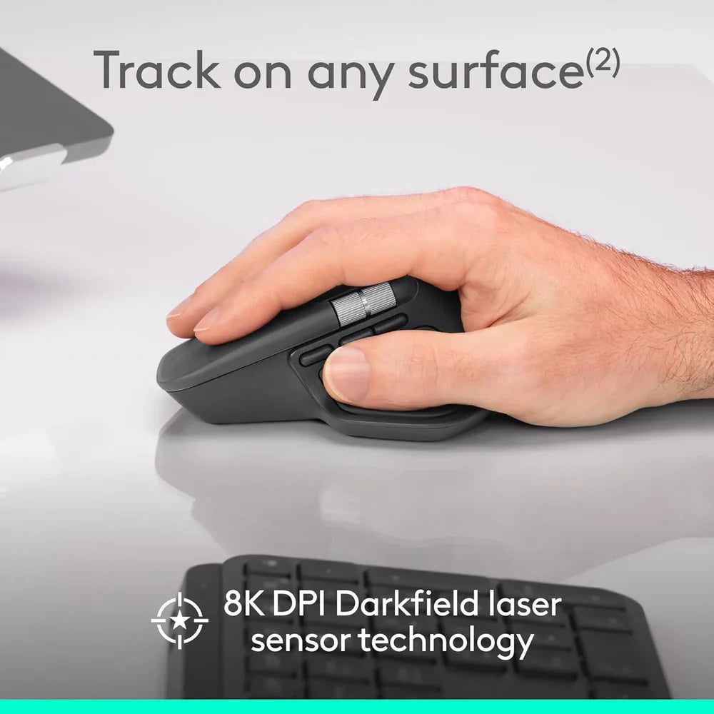 Logitech MX Master 4 for Business Wireless and Bluetooth Mouse Rechargeable