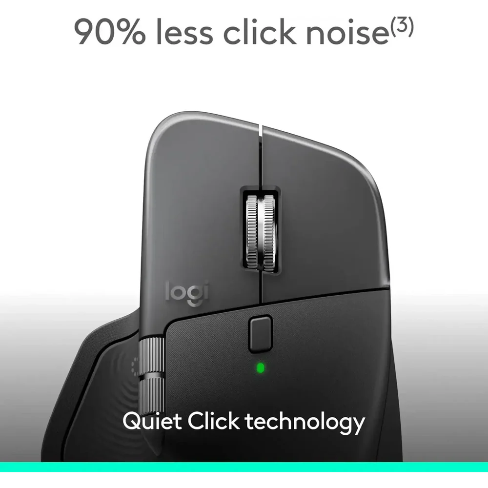 Logitech MX Master 4 for Business Wireless and Bluetooth Mouse Rechargeable