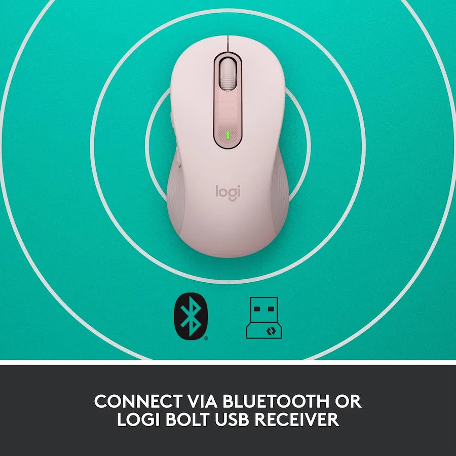 Logitech Signature M650 Wireless and Bluetooth Mouse