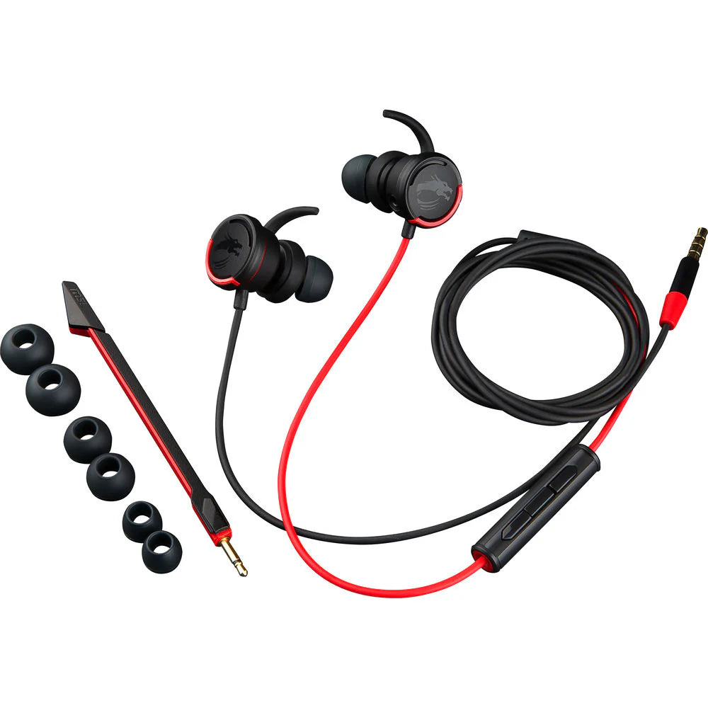 MSI IMMERSE GH10 In-Ear Wired Gaming Headset