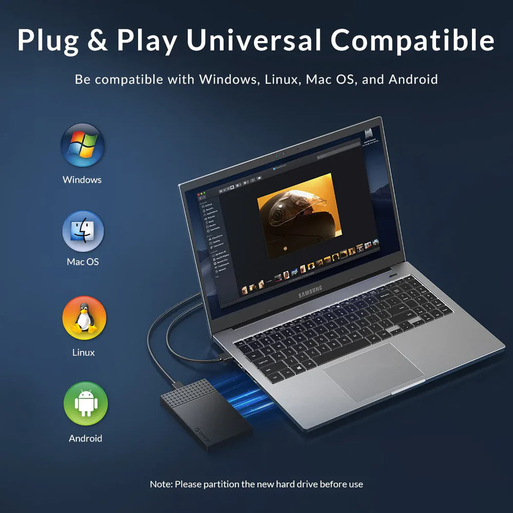 ORICO 2.5 inch USB 3.0 Hard Drive Enclosure