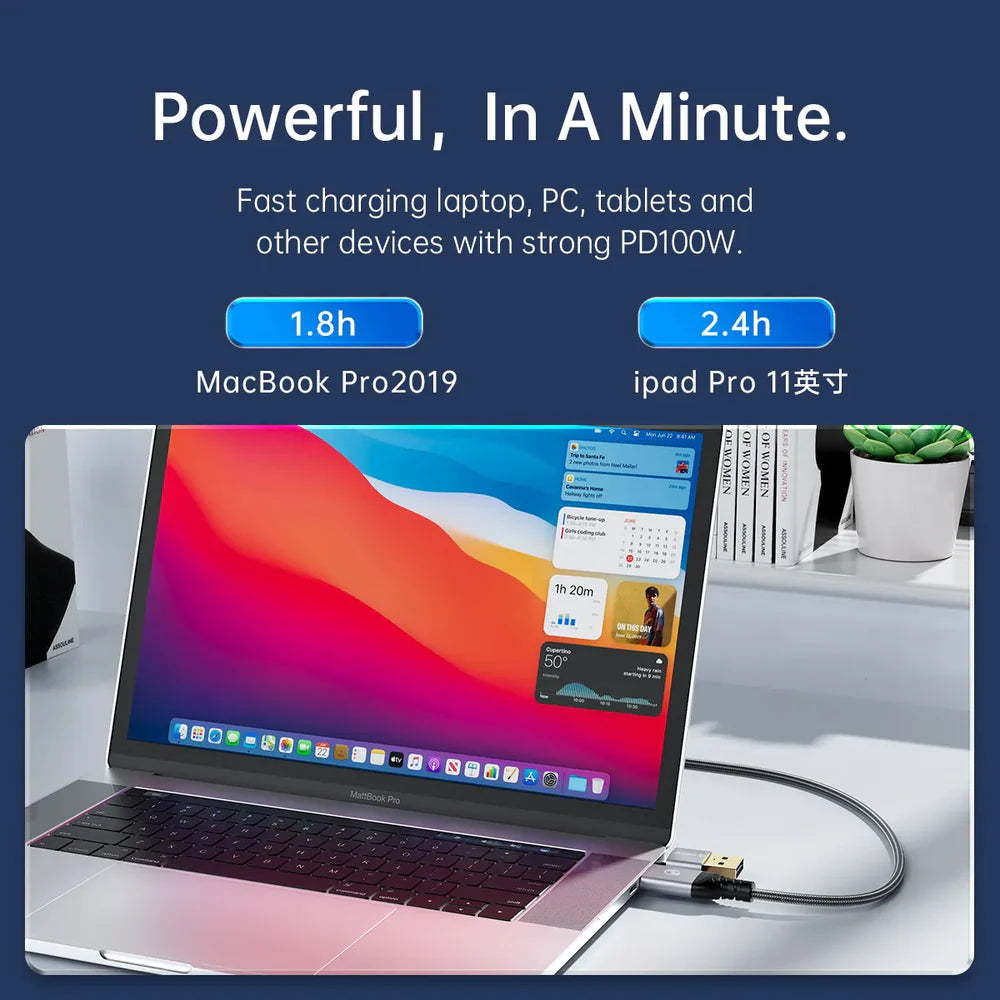 ORICO ACC40-15 USB-C 2-in-1 40Gbps Data Cable