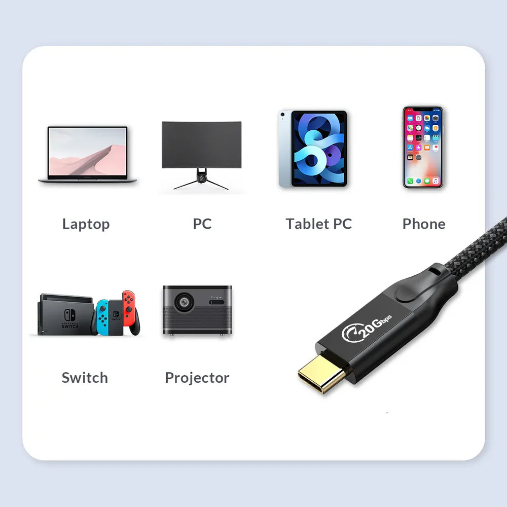 ORICO CY32-10 USB-C 3.2 Gen2x2 20Gbps Extension Data Cable