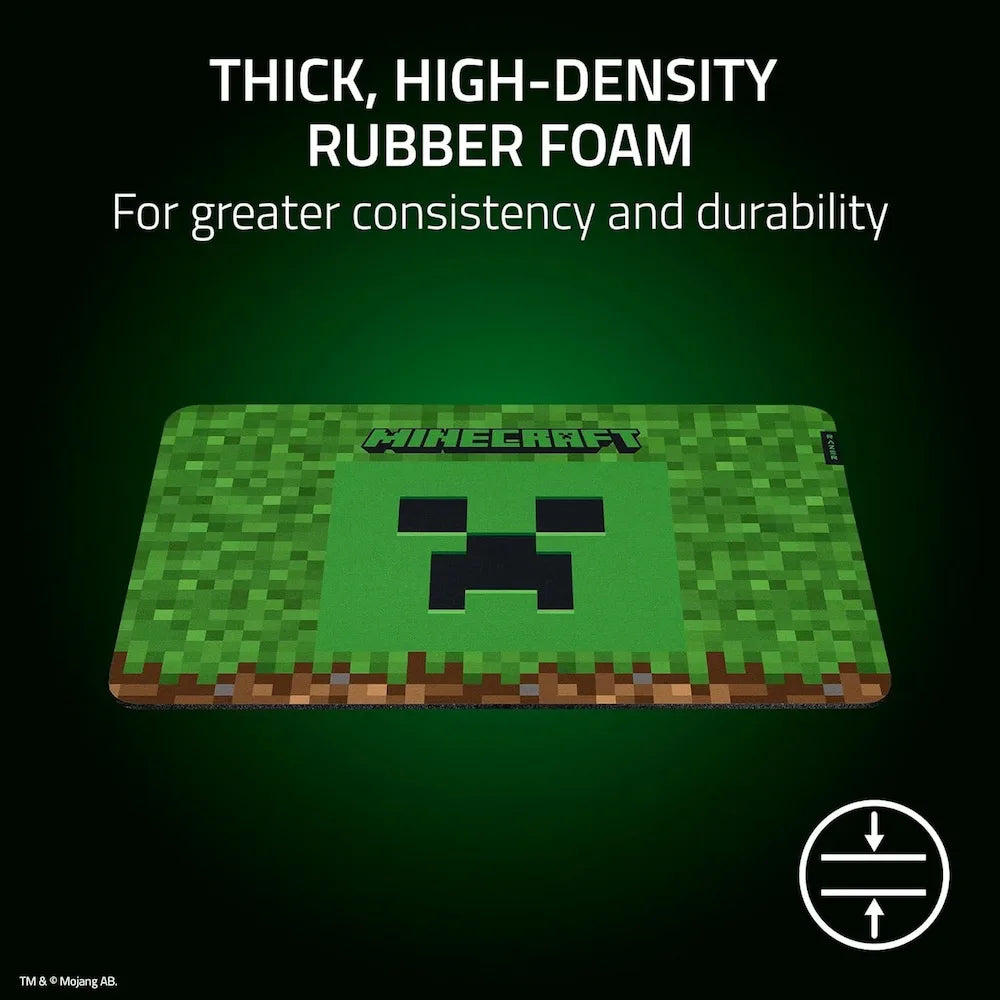 Razer Gigantus V2 Medium Gaming Mouse Pad - Minecraft Edition