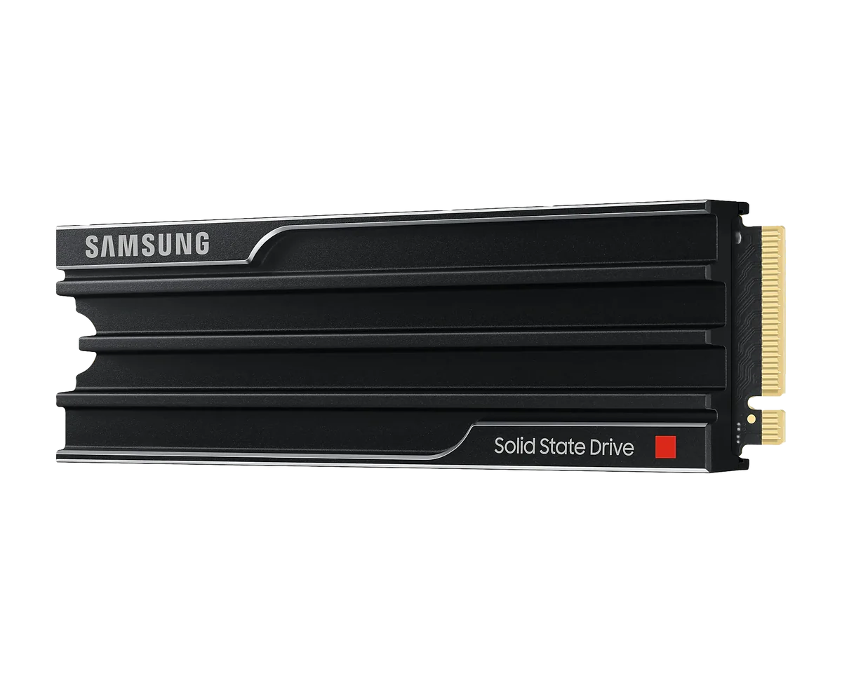 Samsung 9100 PRO 1TB PCIe Gen5 NVMe SSD with Heatsink