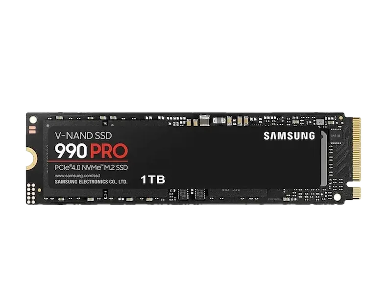 Samsung 990 PRO NVMe PCIe 4.0 M.2 2280 SSD with DRAM