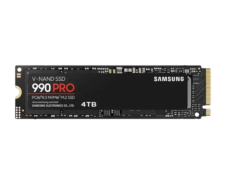 Samsung 990 PRO NVMe PCIe 4.0 M.2 2280 SSD with DRAM