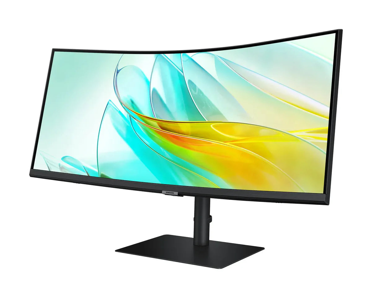 Samsung LS34C654UAMXUE 34in ViewFinity S6 Ultra WQHD Curved VA Monitor