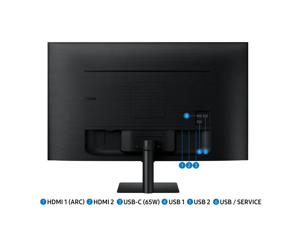 Samsung Smart Monitor M7 32″ 4K VA 4ms 60Hz HDR10 USB-C 65W