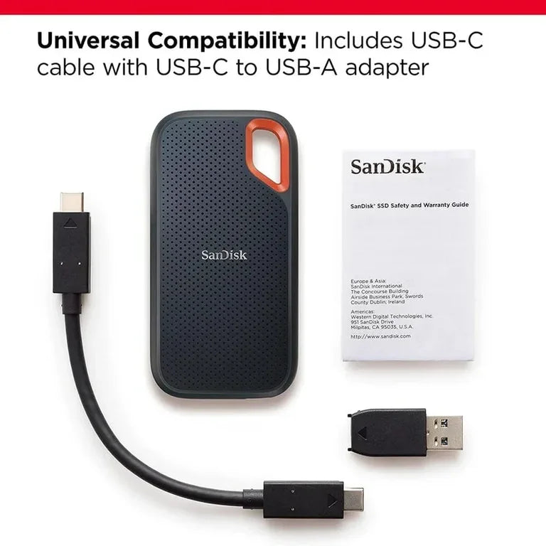 SanDisk Extreme Portable SSD 1050MB/s