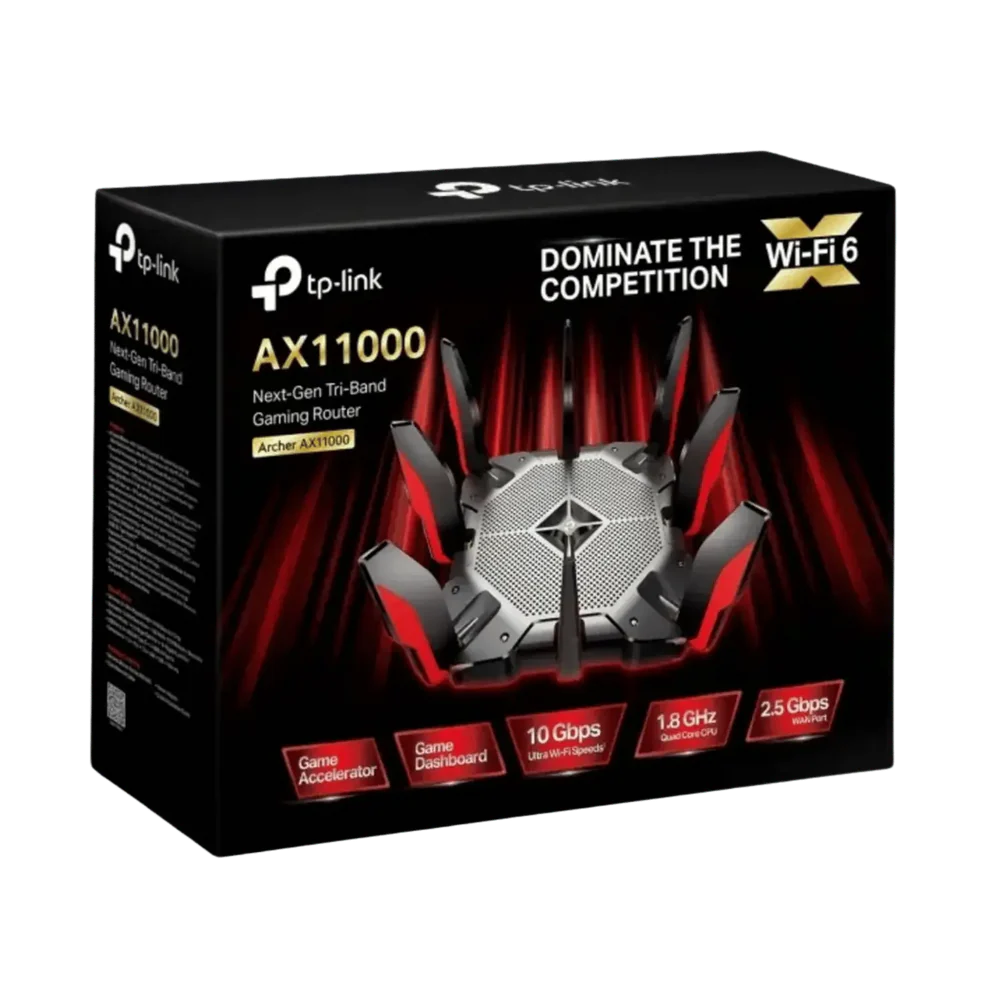 TP-Link Archer AX11000 Tri-Band Wi-Fi 6 Gaming Router