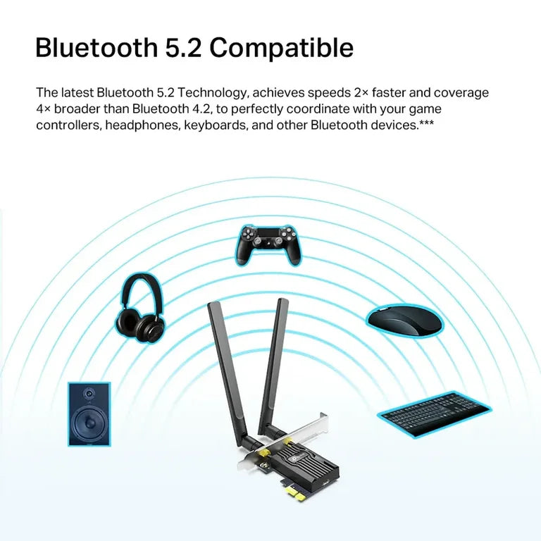 TP-Link Archer TX20E AX1800 PCIe Wi-Fi Adapter