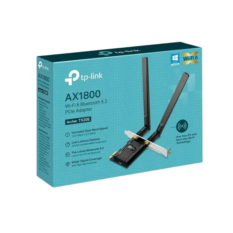 TP-Link Archer TX20E AX1800 PCIe Wi-Fi Adapter