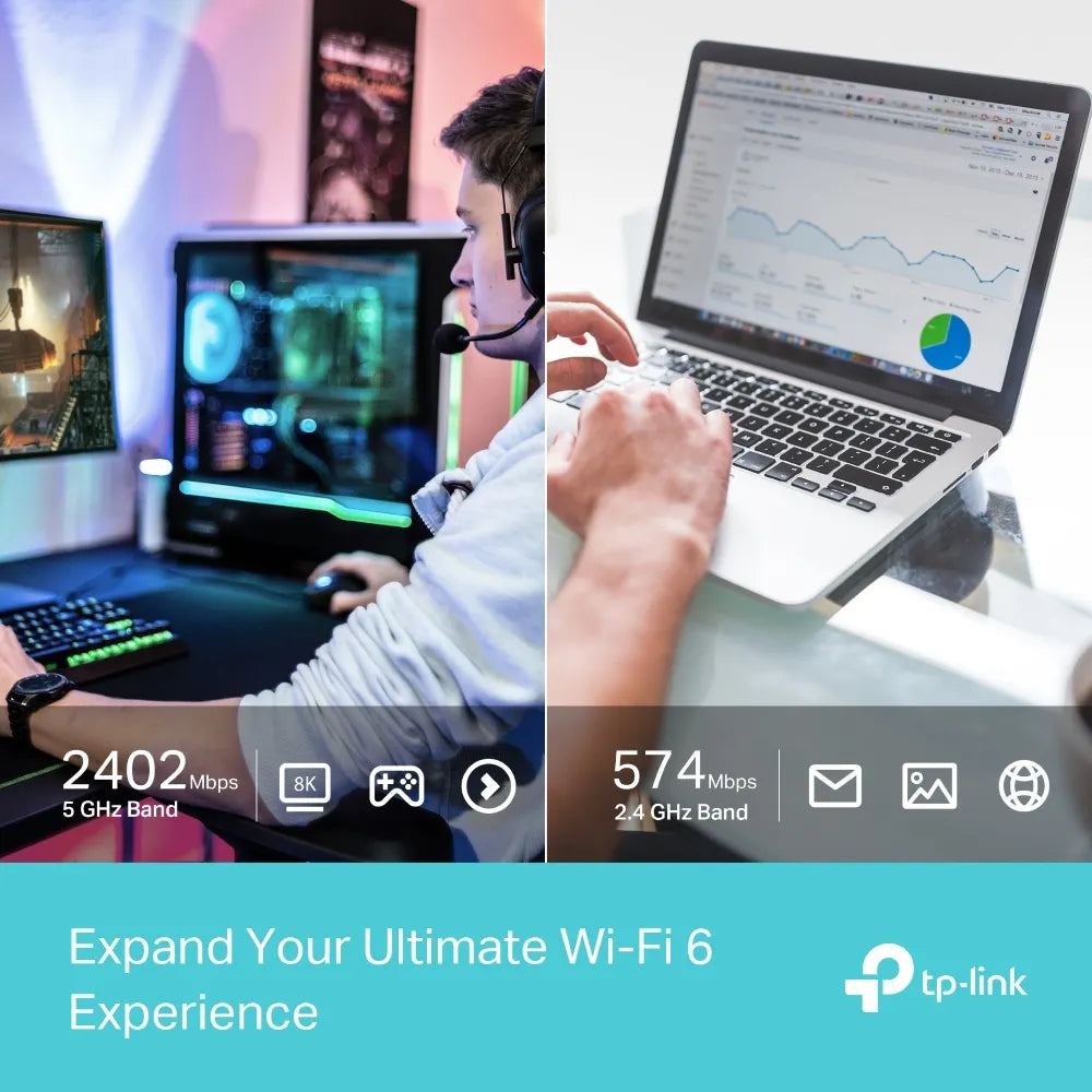TP-Link Archer TX50UH AX3000 High Gain Wi-Fi 6 Wireless USB Adapter