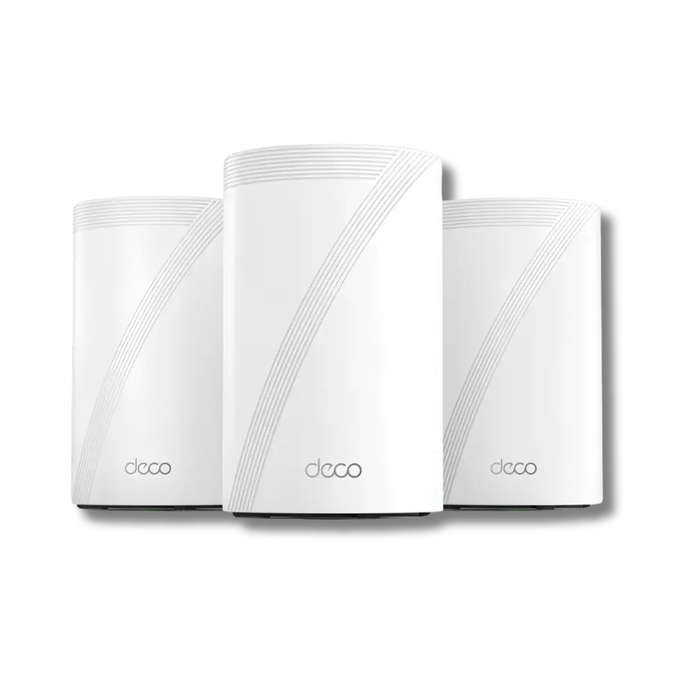 TP-Link Deco BE68 BE14000 Tri-Band Wi-Fi 7 Mesh System (3-Pack)