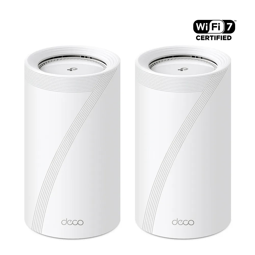 P-Link Deco BE85 BE19000 2-Pack Tri-Band Whole Home Mesh WiFi 7 System
