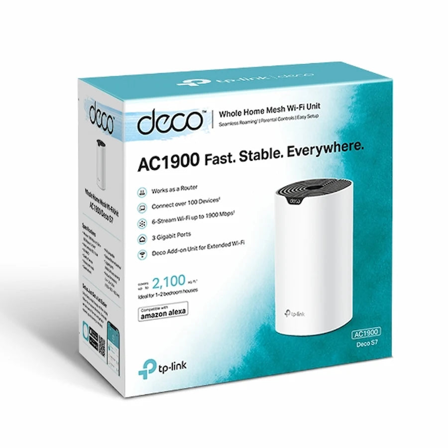 TP-Link Deco S7 AC1900 1 Pack Mesh WiFi system
